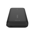PowerBank BoostCharge 10k mAh 20w wbudowany kabel-C, port-C, czarny