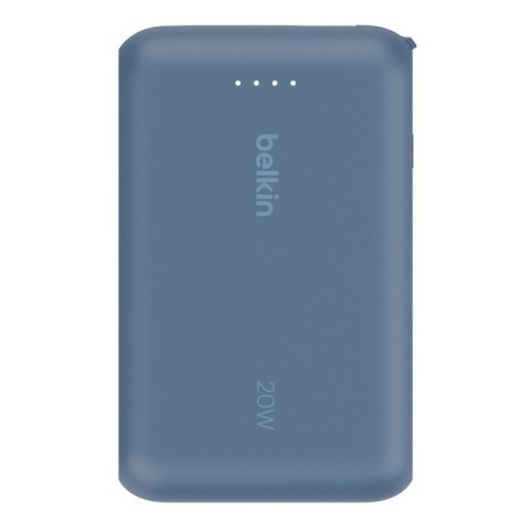 PowerBank BoostCharge 10k mAh 20w wbudowany kabel-C, port-C, niebieski PowerBank BoostCharge 10k mAh 20w wbudowany kabel-C, port-C, niebieski