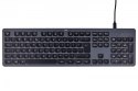 Klawiatura CK-400 przewodowa Czarno-szara