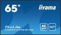 Monitor 65 cali LH6541UHS-B1AG VA,4K,24/7,LAN,USB,HDMI,500cd/m2, Haze(25%),2x10W,Pion/Poziom