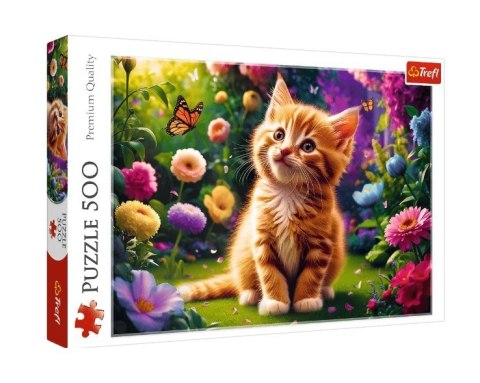 Puzzle 500 elementów Uroczy kotek Puzzle 500 elementów Uroczy kotek