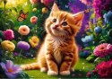 Puzzle 500 elementów Uroczy kotek