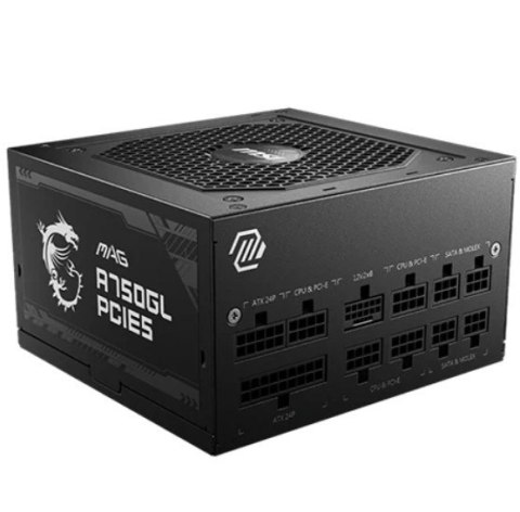 Zasilacz MAG A750GL PCIE5 II 750 W 80PLUS GOLD F.MODULAR