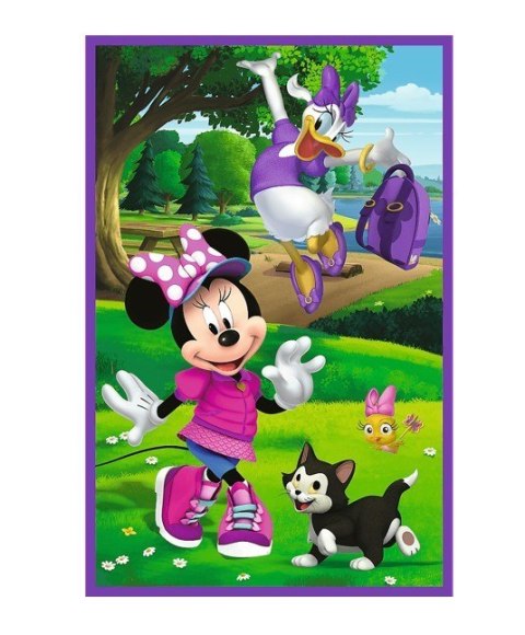 Puzzle 3x80 elementów Minnie i przyjaciele Puzzle 3x80 elementów Minnie i przyjaciele