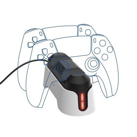 Stacja ładująca GXT228 2xPAD PS5 Czarno-biała