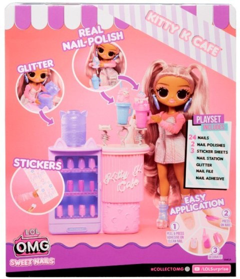 Lalka L.O.L. Surprise OMG Sweet Nails Kitty K Cafe Lalka L.O.L. Surprise OMG Sweet Nails Kitty K Cafe