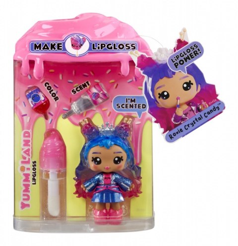 Lalka Yummiland Lip Gloss S2, Roxie Crystal Candy