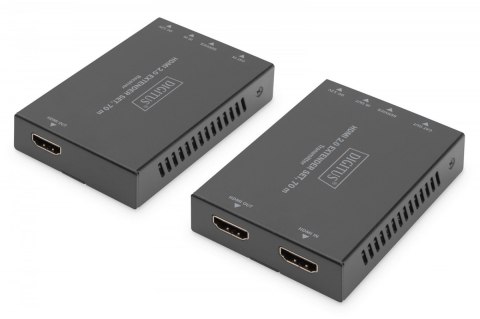 Przedłużacz / Extender HDMI 70m po skrętce kat.5e/6/7 4K 60Hz PoC (Power over Cable) (zestaw) Przedłużacz / Extender HDMI 70m po skrętce kat.5e/6/7 4K 60Hz PoC (Power over Cable) (zestaw)