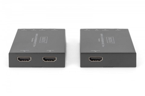 Przedłużacz / Extender HDMI 70m po skrętce kat.5e/6/7 4K 60Hz PoC (Power over Cable) (zestaw) Przedłużacz / Extender HDMI 70m po skrętce kat.5e/6/7 4K 60Hz PoC (Power over Cable) (zestaw)