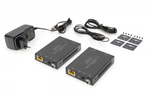 Przedłużacz / Extender HDMI 70m po skrętce kat.5e/6/7 4K 60Hz PoC (Power over Cable) (zestaw) Przedłużacz / Extender HDMI 70m po skrętce kat.5e/6/7 4K 60Hz PoC (Power over Cable) (zestaw)