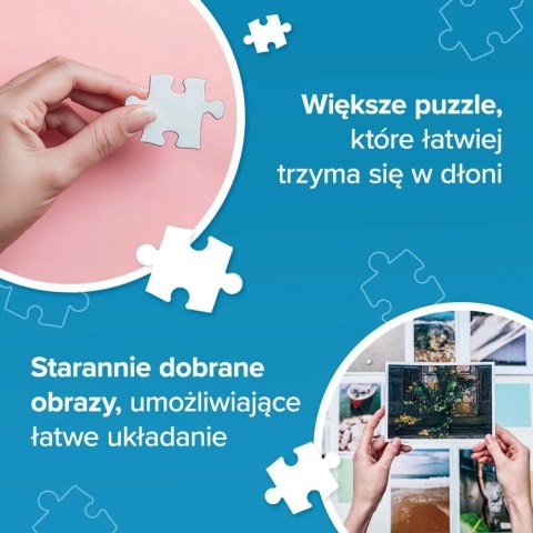 Puzzle 300 elementów EasyPiece Owady na łące; dla seniora