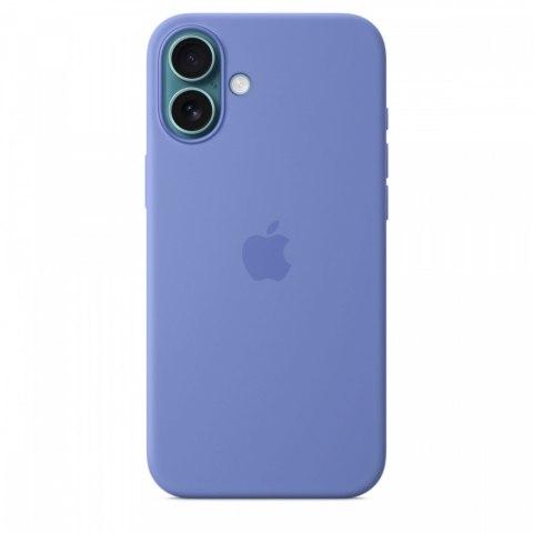 Etui silikonowe z MagSafe do iPhonea 16 Plus - błękitny hiacynt Etui silikonowe z MagSafe do iPhonea 16 Plus - błękitny hiacynt