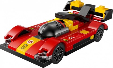 Klocki Speed Champions 30709 Ferrari 499P - hipersamochód Klocki Speed Champions 30709 Ferrari 499P - hipersamochód