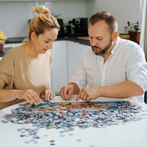 Puzzle 1000 elementów 40-lecie Paper Art Kot