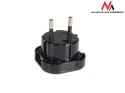 Przejściówka adapter EU na UK MCE72 Czarna