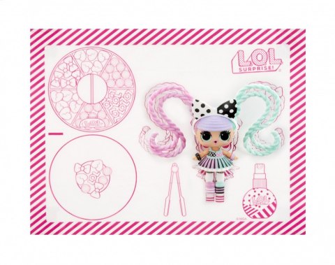 Lalka L.O.L. Surprise Hair Beads Tots Display 33 sztuki