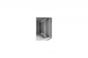 Szafa wisząca jednosekcyjna 19 6U 368/600/450mm, drzwi metalowe, szara (RAL7035), zmontowana