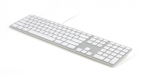 Klawiatura aluminiowa Mac Hub 2xUSB szara Klawiatura aluminiowa Mac Hub 2xUSB szara
