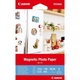 Magnetyczny papier fotograficzny MG-101 10x15 5 arkuszy 3634C002