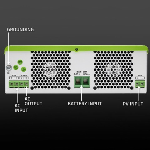 Hybrydowy Inwerter solarny Off-Grid 1500W 100A | 12V | MPPT | Sinus | Opcja Wi-Fi | Power Factor 1.0