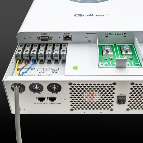 Modularny Hybrydowy Inwerter solarny Off-Grid 6.2kVA | 6.2kW | 120A | MPPT | 12 jednostek | BMS | Sinus | opcja Wi-Fi | Power 