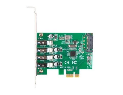Karta PCI.EX-> USB 3.1 Gen1 PCE-US3-004 Karta PCI.EX-> USB 3.1 Gen1 PCE-US3-004