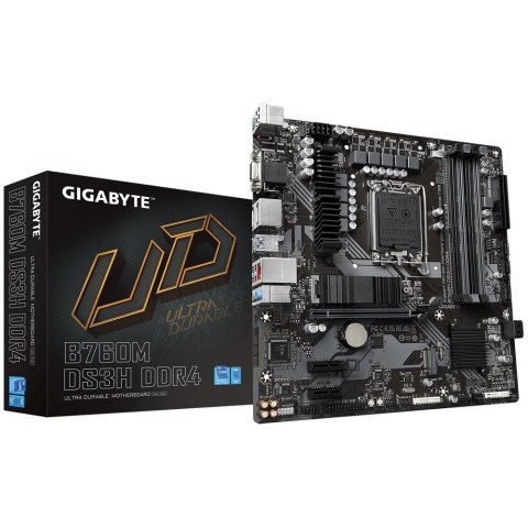 Płyta główna B760M DS3H DDR4 s1700 DDR4 2DP/HDMI mATX Płyta główna B760M DS3H DDR4 s1700 DDR4 2DP/HDMI mATX