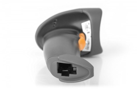 Czytnik kodów kreskowych, przewodowy USB-RJ45 2m, 1D i 2D, zgodny z kodami QR Stojak w zestawie Czytnik kodów kreskowych, przewodowy USB-RJ45 2m, 1D i 2D, zgodny z kodami QR Stojak w zestawie