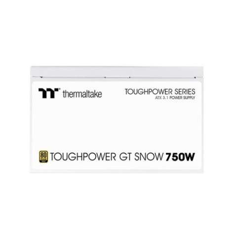 Zasilacz ToughPower GT 750W Gold modular ATX3.1 Snow Zasilacz ToughPower GT 750W Gold modular ATX3.1 Snow