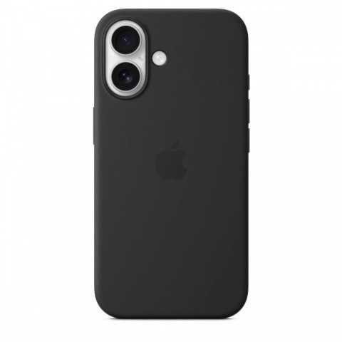 Etui silikonowe z MagSafe do iPhonea 16 - czarne Etui silikonowe z MagSafe do iPhonea 16 - czarne