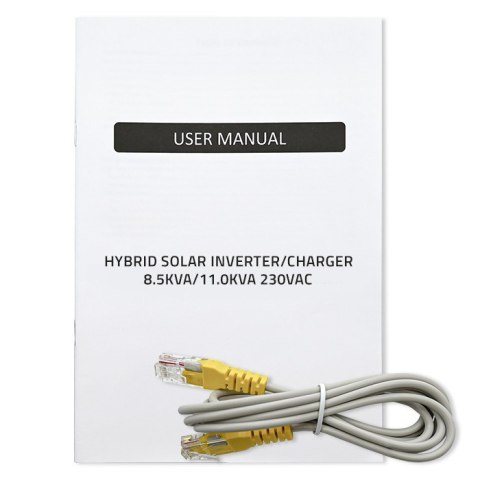 Hybrydowy Inwerter solarny Off-Grid 11000W | 160A | 48V | MPPT | BMS | Sinus | opcja Wi-Fi | Power Factor 1.0 Hybrydowy Inwerter solarny Off-Grid 11000W | 160A | 48V | MPPT | BMS | Sinus | opcja Wi-Fi | Power Factor 1.0