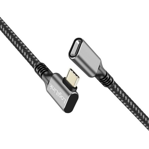Kabel USB3.2 gen2 TypeC do USB-C/F, PD, 0.5m Kabel USB3.2 gen2 TypeC do USB-C/F, PD, 0.5m