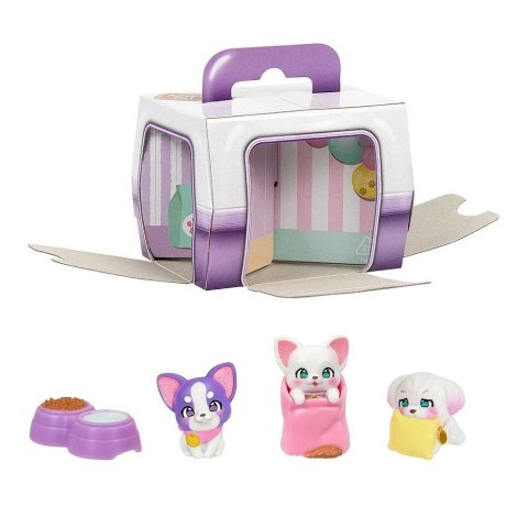 Zestaw Little Live Pets - Families display 8 sztuk