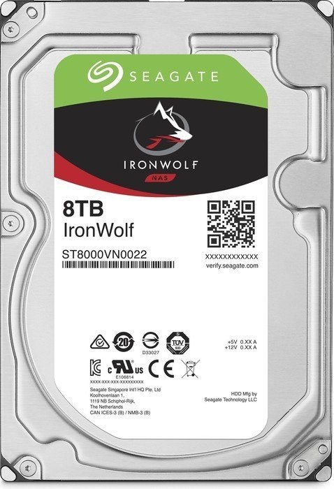 Dysk IronWolf 8TB 3,5 256MB ST8000VN004 Dysk IronWolf 8TB 3,5 256MB ST8000VN004