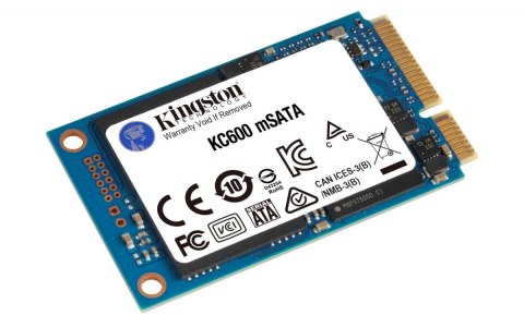 Dysk SSD SKC600 256GB mSATA 550/500 MB/s Dysk SSD SKC600 256GB mSATA 550/500 MB/s