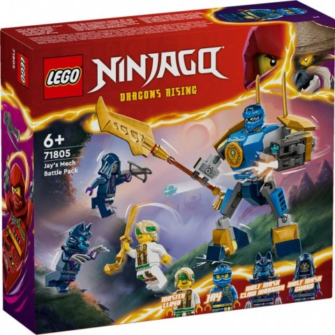 Klocki Ninjago 71805 Zestaw bitewny z mechem Jaya Klocki Ninjago 71805 Zestaw bitewny z mechem Jaya