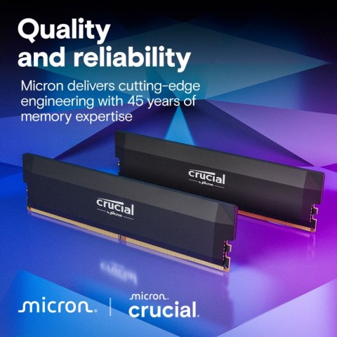 Pamięć DDR5 Pro OC 32/6000(1*32GB) CL40 Pamięć DDR5 Pro OC 32/6000(1*32GB) CL40