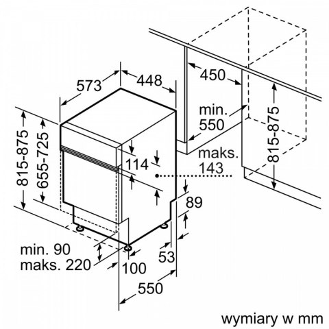 Zmywarka 3 kosz SPI6YMS14E