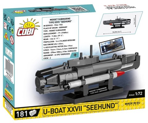 Klocki U-Boat XXVII Seehund Klocki U-Boat XXVII Seehund