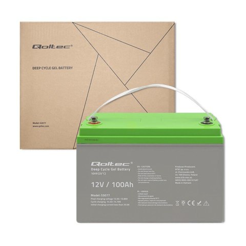 Akumulator żelowy Deep Cycle | 12V | 100Ah