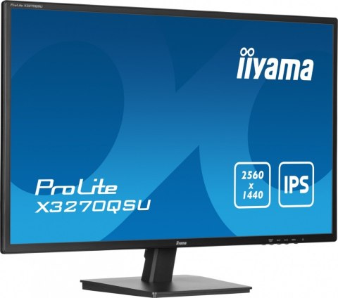 Monitor 32 cale X3270QSU-B1 IPS,WQHD,HDMI,DP,100Hz,250cd,3ms,2x2W, 3xUSB(3.2),FlickerFree,VESA Monitor 32 cale X3270QSU-B1 IPS,WQHD,HDMI,DP,100Hz,250cd,3ms,2x2W, 3xUSB(3.2),FlickerFree,VESA