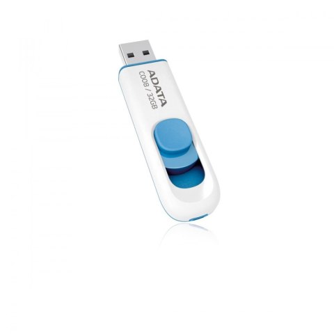 Pendrive DashDrive Classic C008 32GB USB2.0 biało- niebieskie Pendrive DashDrive Classic C008 32GB USB2.0 biało- niebieskie