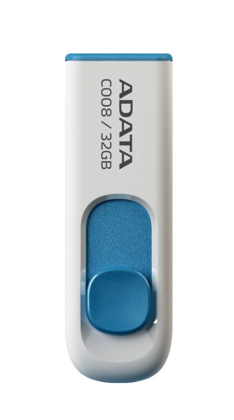 Pendrive DashDrive Classic C008 32GB USB2.0 biało- niebieskie Pendrive DashDrive Classic C008 32GB USB2.0 biało- niebieskie