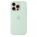 Etui silikonowe z MagSafe do iPhonea 16 Pro - woda morska