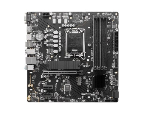 Płyta główna PRO B760M-P s1700 4DDR5 DP/HDMI 2M.2 mATX Płyta główna PRO B760M-P s1700 4DDR5 DP/HDMI 2M.2 mATX