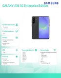 Smartfon GALAXY A36 5G 8/256 GB czarny Enterprise Edition