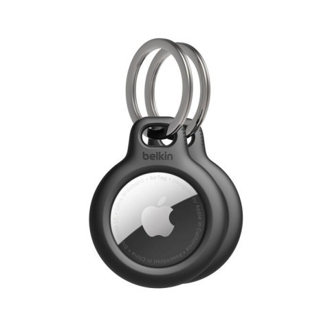 Uchwyt breloczek do kluczy Secure Holder do AirTag - 2 pak, czarny Uchwyt breloczek do kluczy Secure Holder do AirTag - 2 pak, czarny
