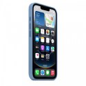 Etui silikonowe do iPhonea 16e - zimowy błękit