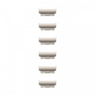 Komplet paneli do bransolety w kolorze naturalnym do koperty 46 mm
