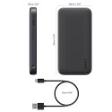 PB-Y46 Power Bank | 10000 mAh | 15W | 2xUSB | LED | kabel USB-C
